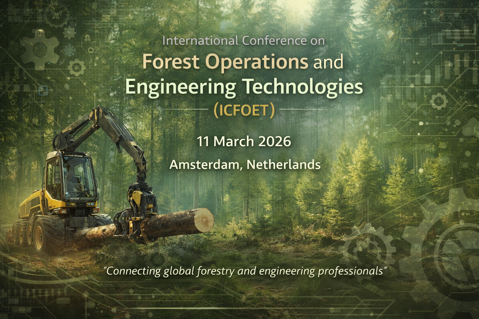 Internationale Conferentie over Bosbouwoperaties en Engineeringtechnologieën (ICFOET)